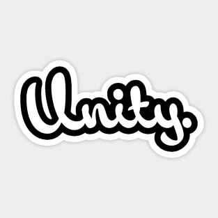 Unity Sticker